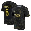 Maglia ufficiale Paris Saint Germain VERRATTI 6 4th Jordan 2022-23 per Uomo